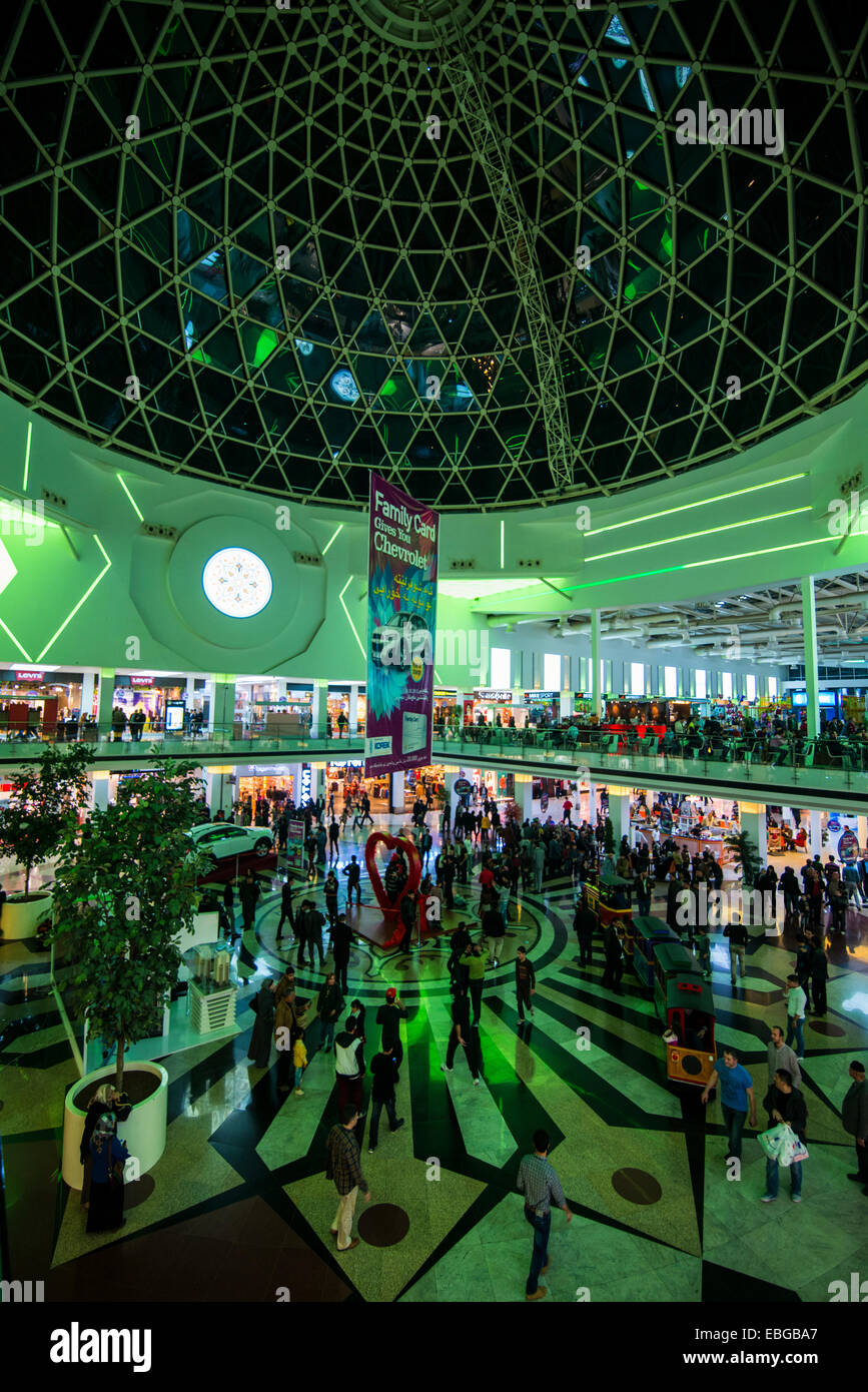 Moderne Shopping-Mall, Erbil, Provinz Arbil, Irakisch-Kurdistan, Irak Stockfoto