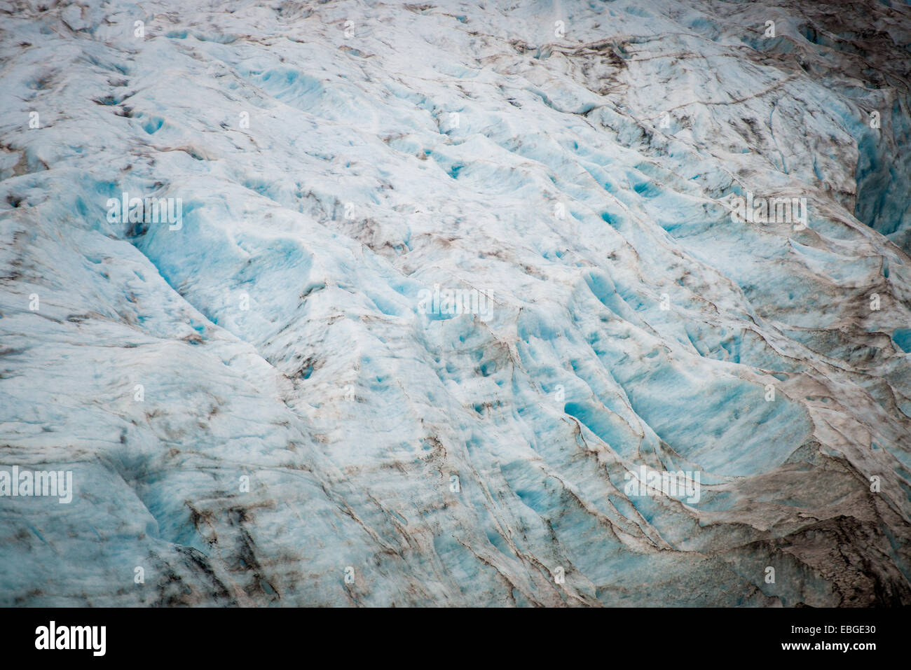 Exit-Gletscher in der Nähe von Seward Alaska Stockfoto