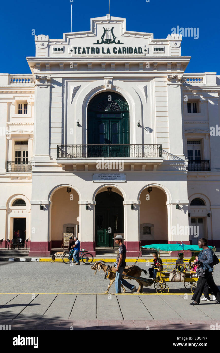 Kuba, Santa Clara, Theater Stockfoto