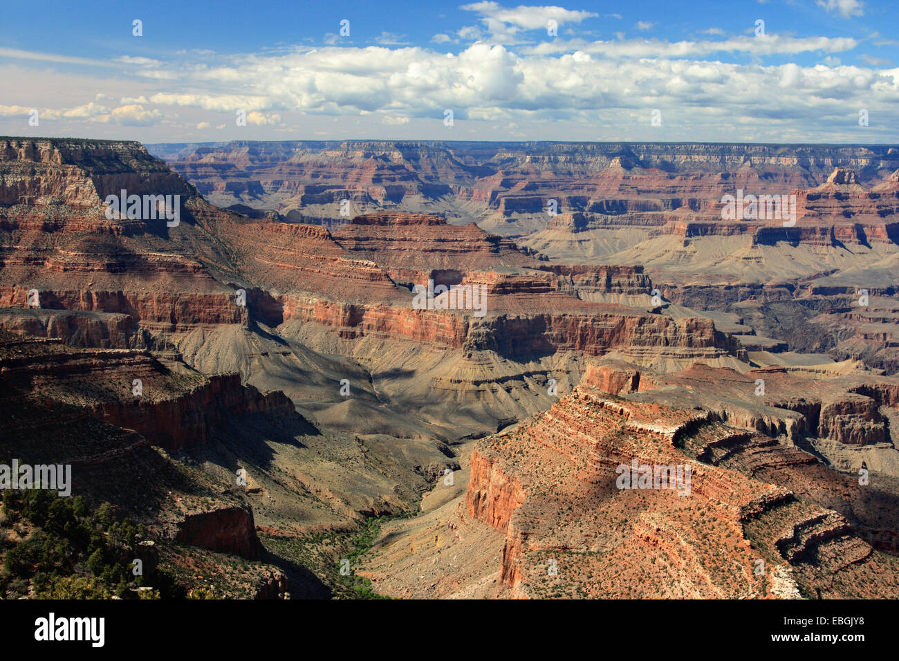 Grand Canyon, Blick vom Grandview Point Walhalla Plateau, USA, Arizona, Grand Canyon NP Stockfoto