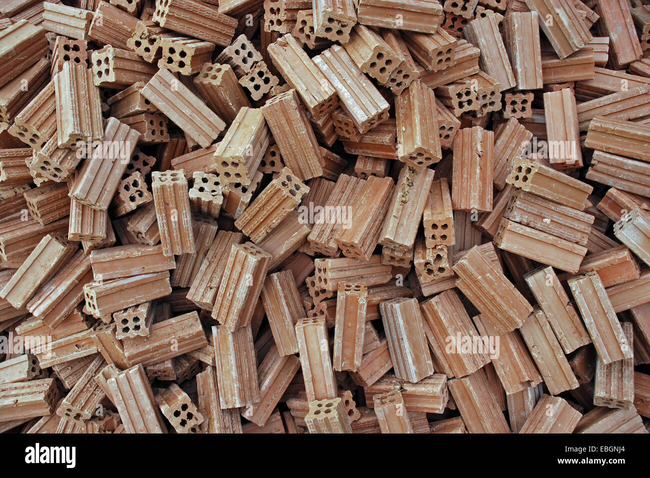 Ziegel, Thailand Stockfoto