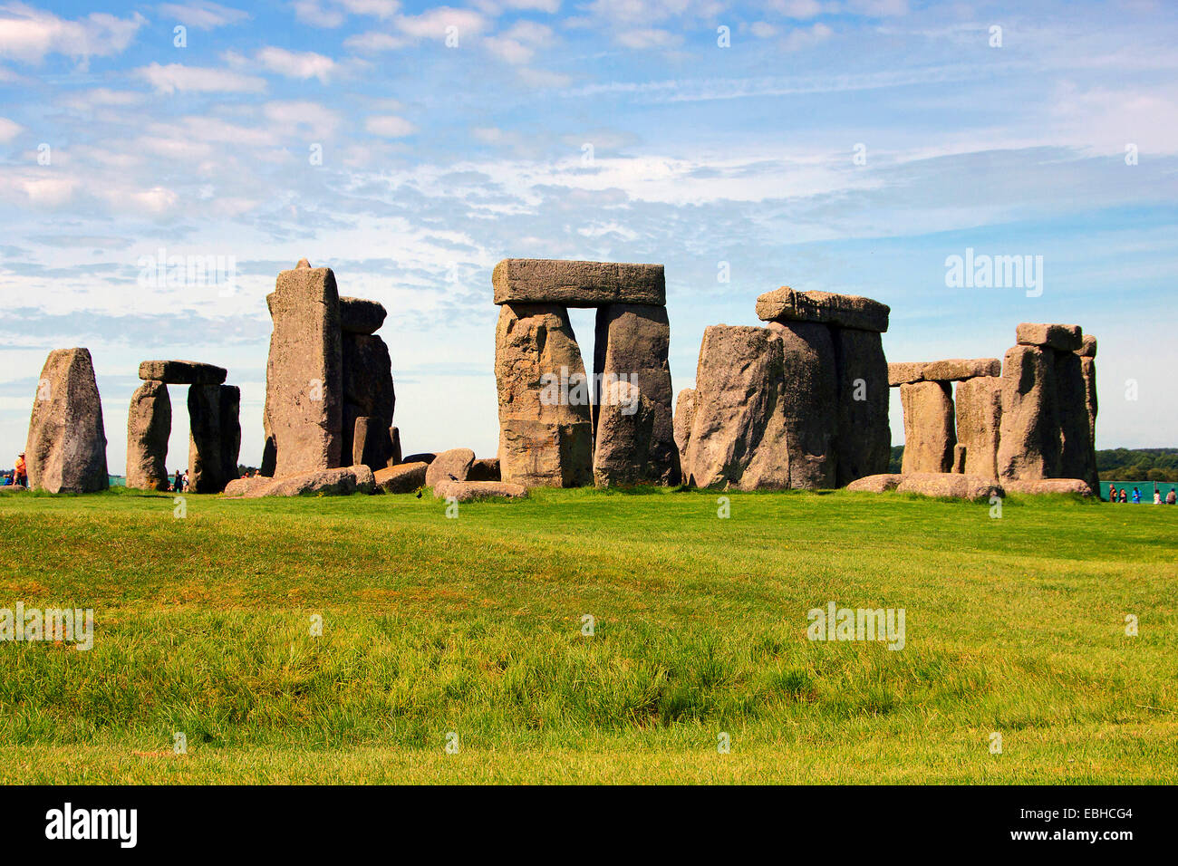 Stonehenge, Vereinigtes Königreich, Wittshire, Stonehenge Stockfoto