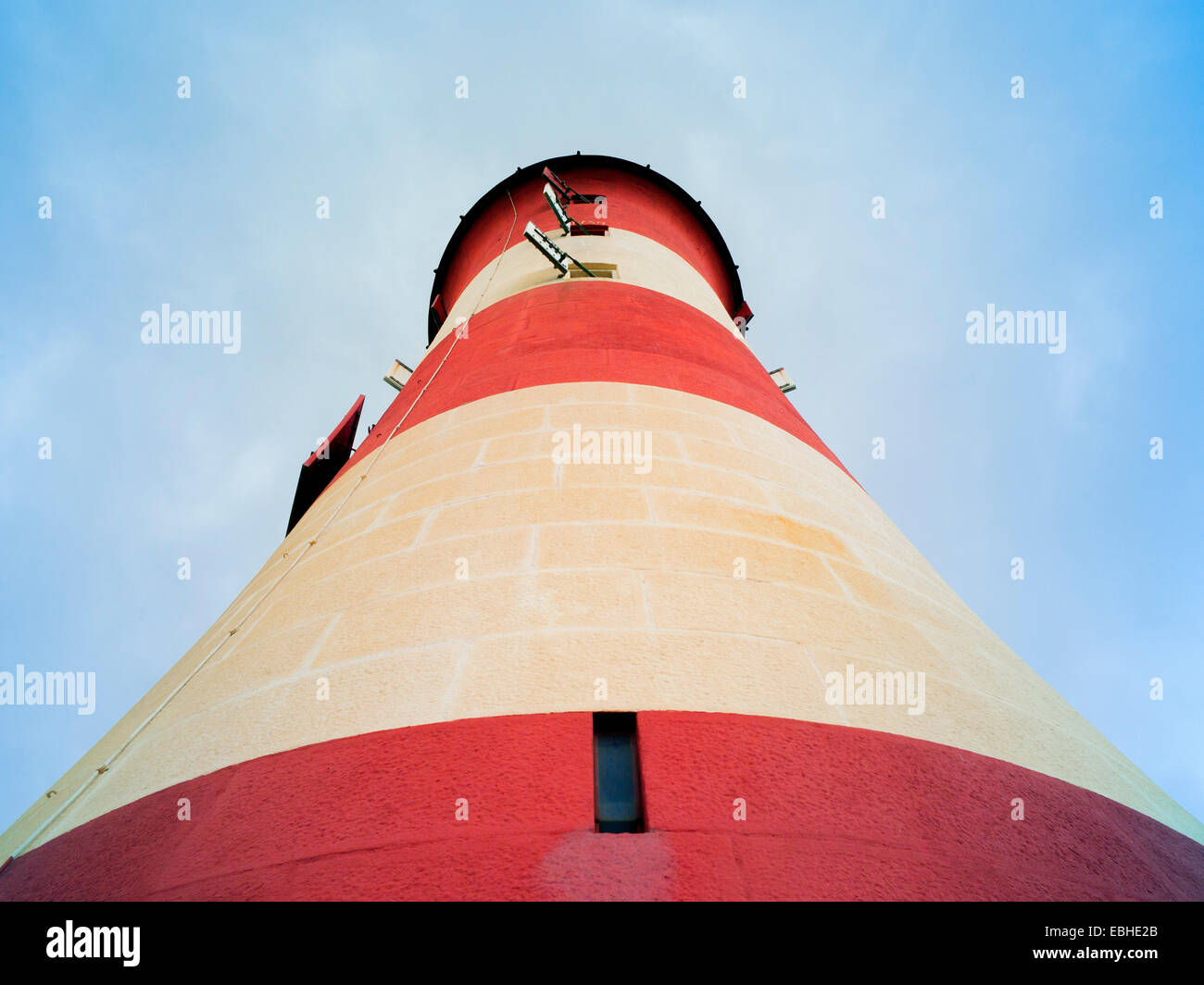Die Smeaton Tower, Plymouth, England Stockfoto