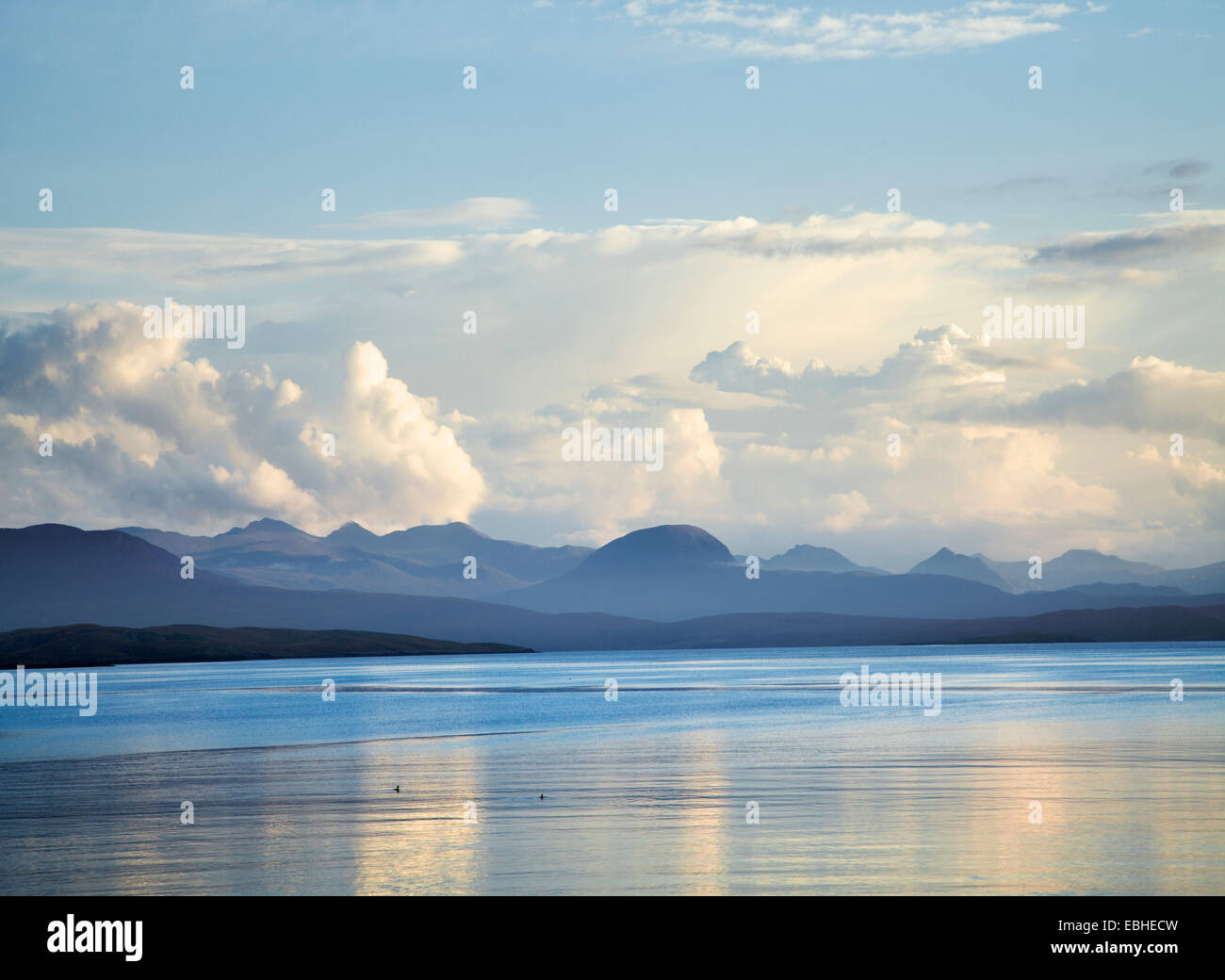 Ruhige See Loch, Highland, Schottland Stockfoto