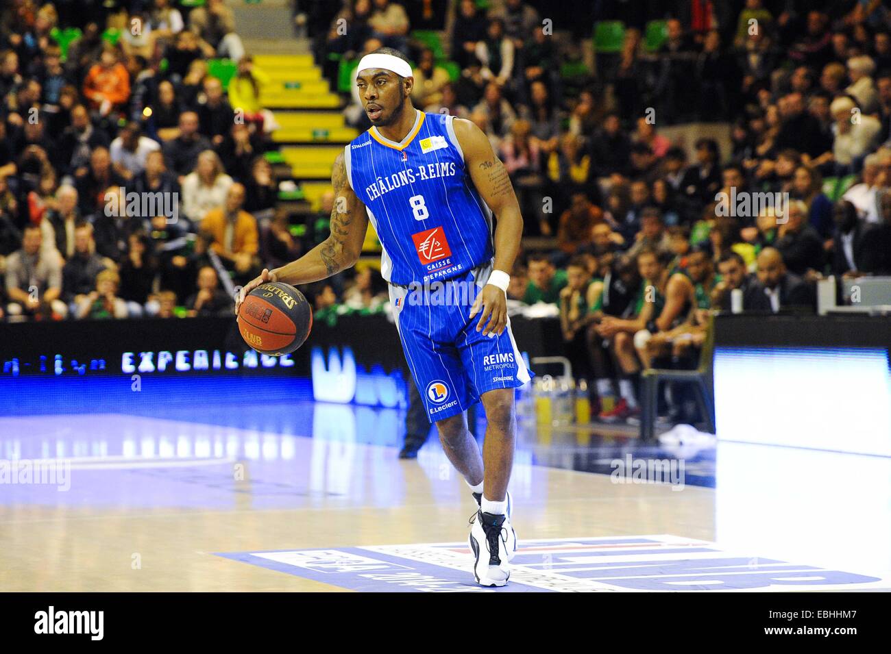 Lionel Chalmers - 29.11.2014 - Lyon Villeurbanne/Chalon Reims - 10e Journee Pro A Photo: Jean Paul Thomas/Icon Sport Stockfoto