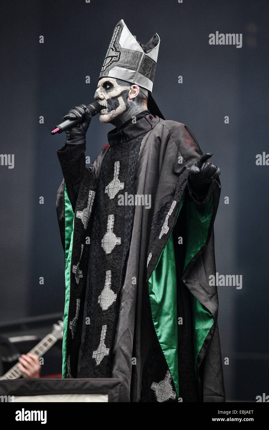 Sonisphere Festival statt am Hietaniemi Strand - Performances mit: Ghost wo: Helsinki, Finnland: 28. Mai 2014 Stockfoto