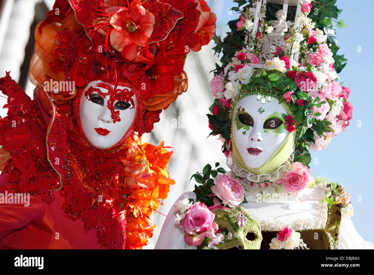 Venezianischen Karneval Maske, Italien, Venedig Stockfoto