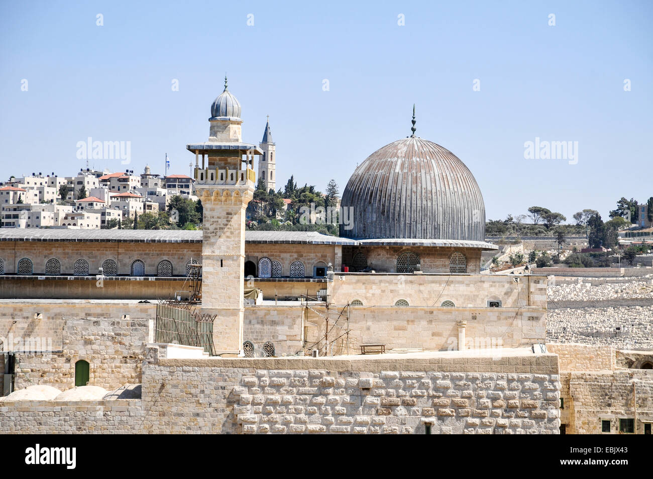 Haram al-Sharif (Tempelberg), Jerusalem, Israel Stockfoto