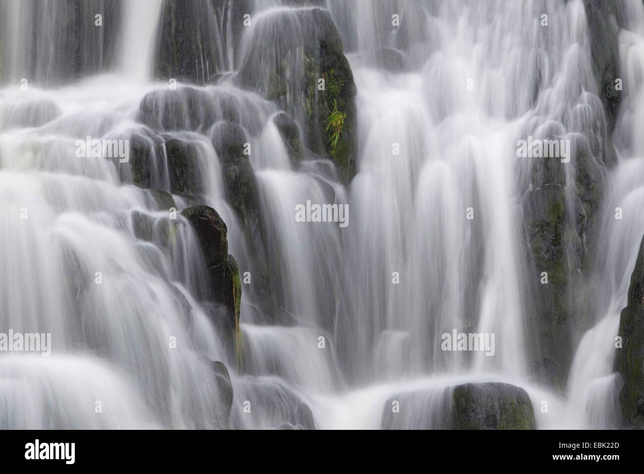 Bridal Falls, Großbritannien, Schottland, Isle Of Skye Stockfoto