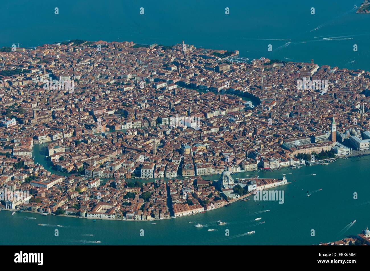 Luftaufnahme von Venedig Stadt, Italien, Europa Stockfoto