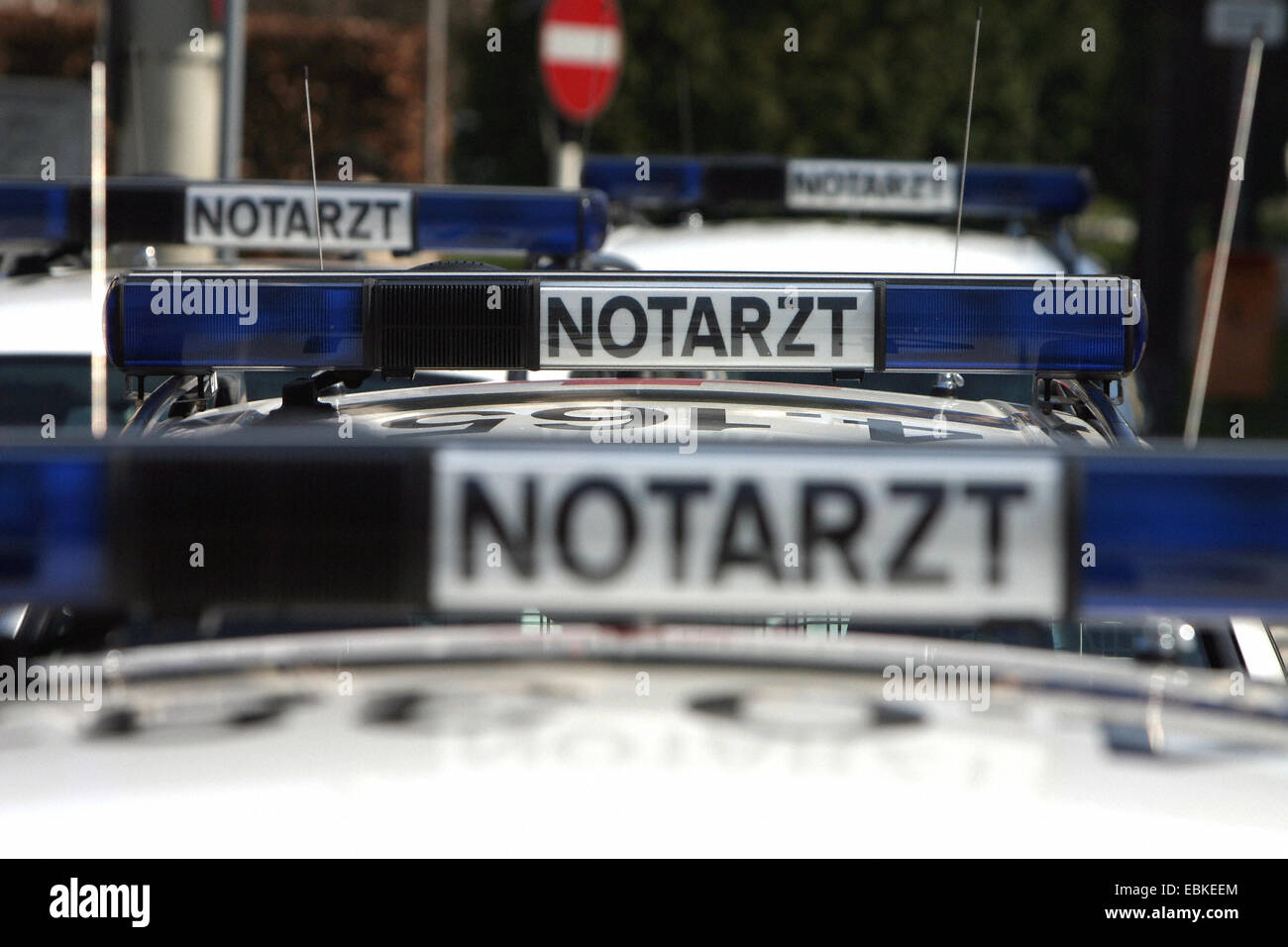 Rettungswagen des österreichischen Roten Kreuzes Stockfoto