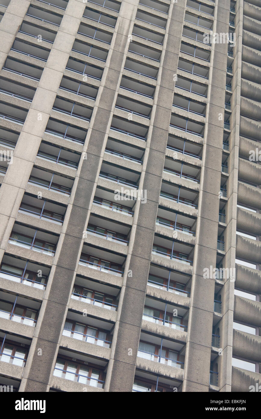 Lauderdale Turm, Barbican, London Stockfoto