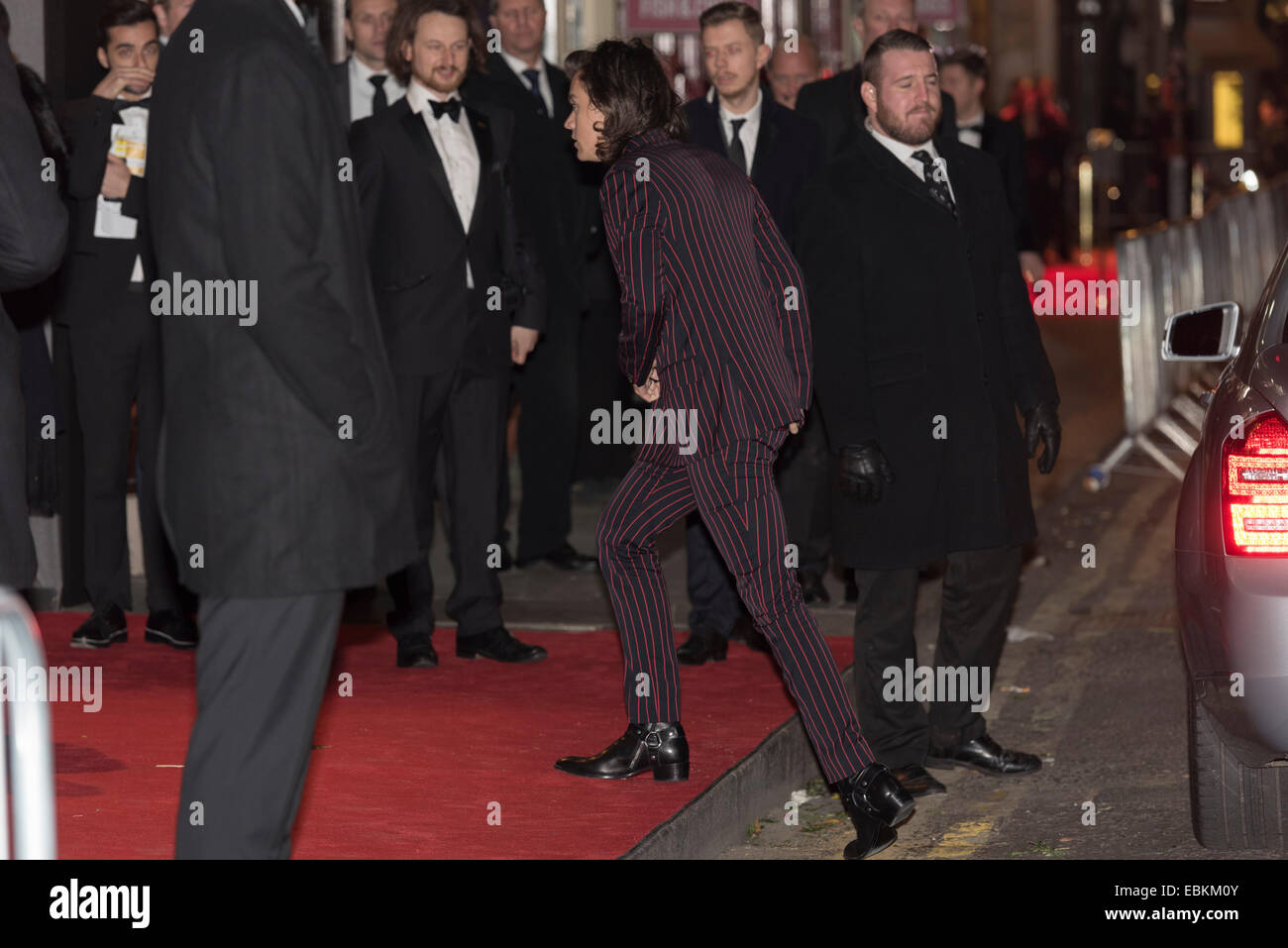 St. Martins Lane, Kolosseum, London, UK. 1. Dezember 2014.  Promis kommen bei den British Fashion Awards 2014 am Kolosseum. Im Bild: Harry Styles. Bildnachweis: Lee Thomas/Alamy Live-Nachrichten Stockfoto