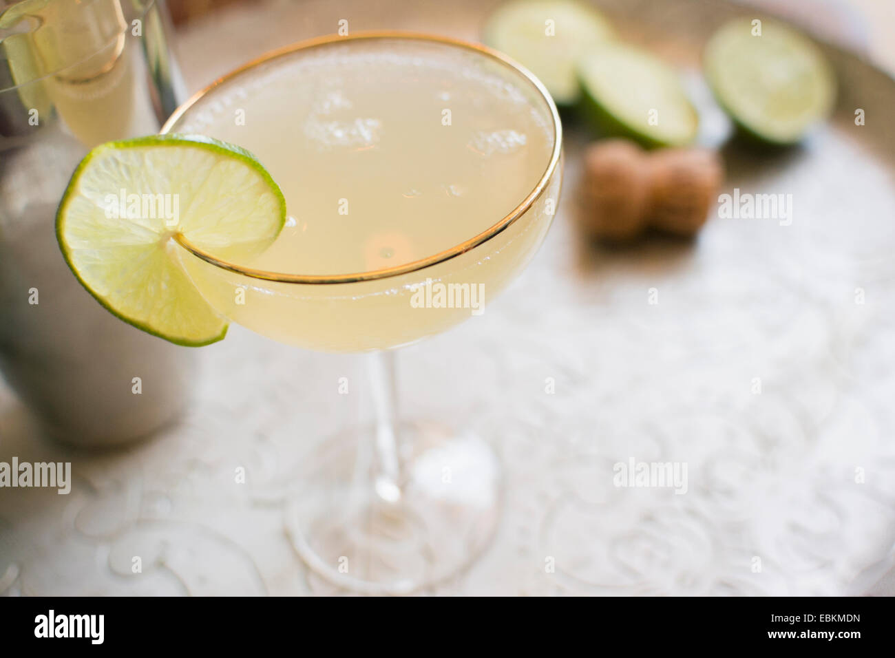Daiquiri cocktail Stockfoto
