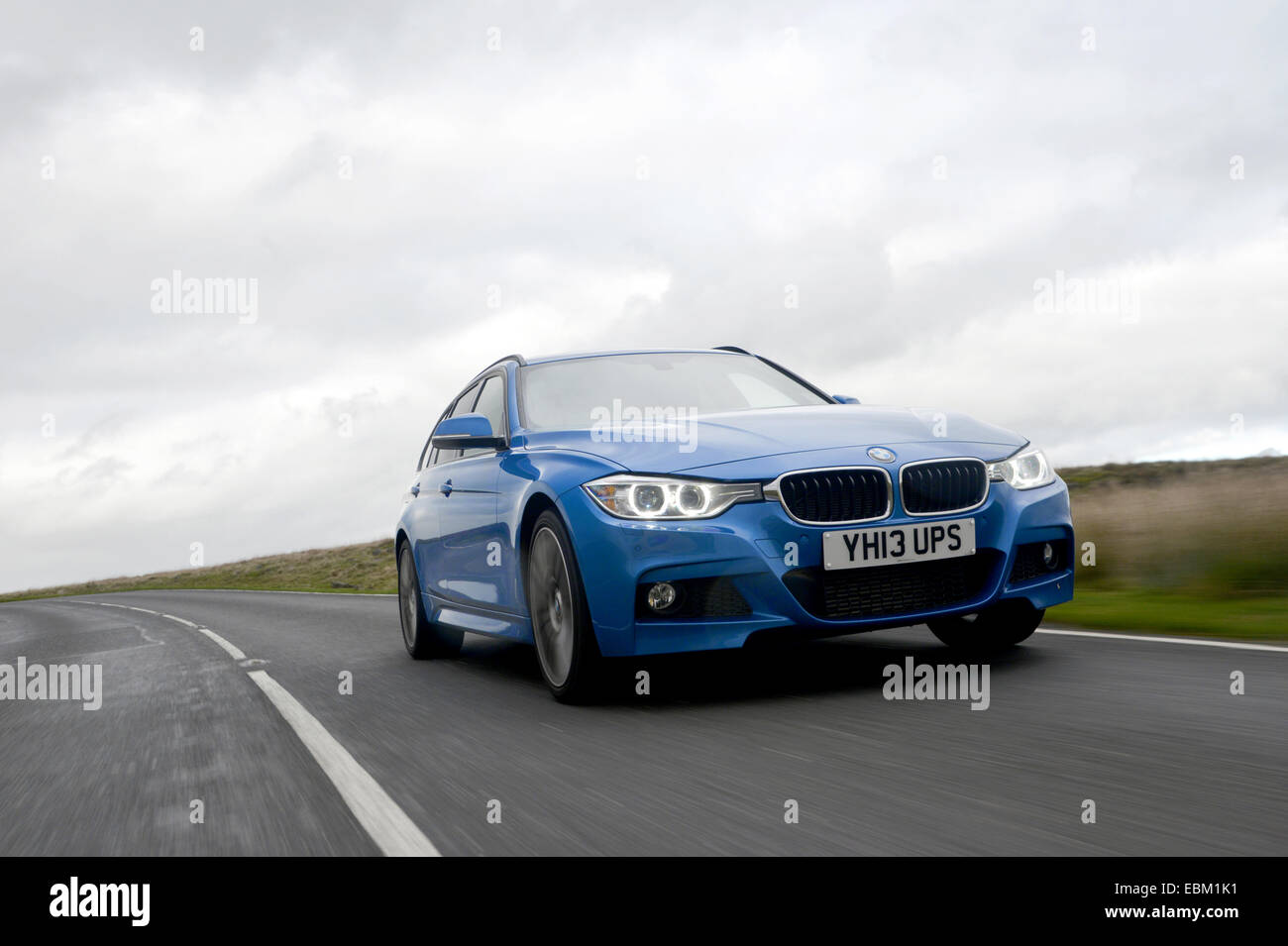 2013 BMW 330d X Drive 4 x 4 schnelle Kombi Stockfoto