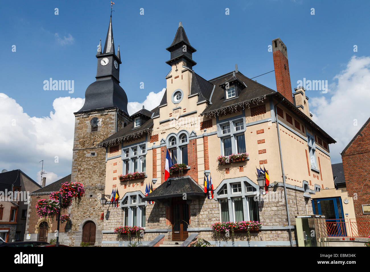 Vireux-Wallerand, Ardennen, Frankreich Stockfoto