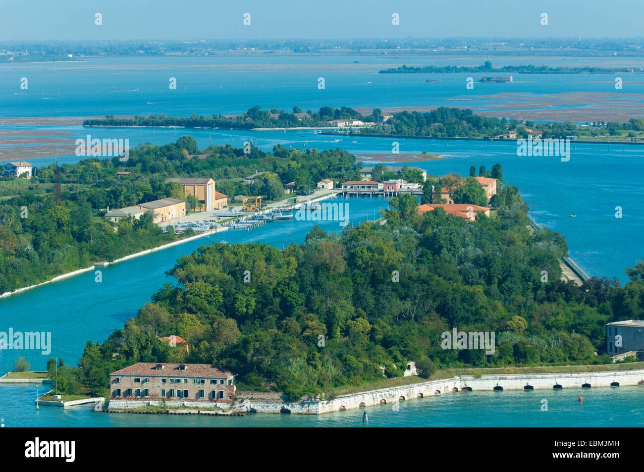 Luftaufnahme von Le Vignole und Isola di Sant