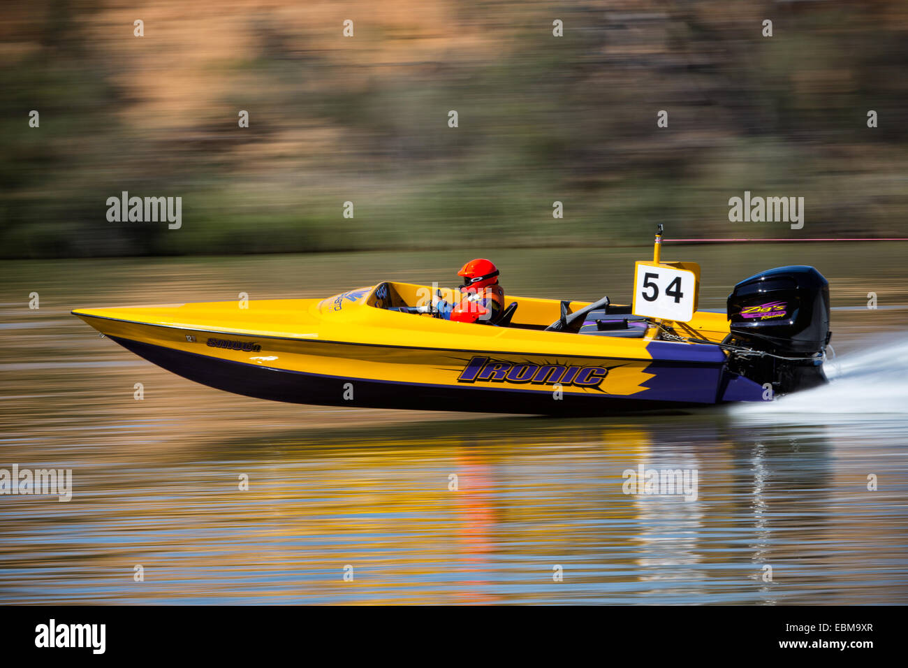 Boot ironisch Skirennsports in 2014 Ted Hurley Memorial Classic. Stockfoto