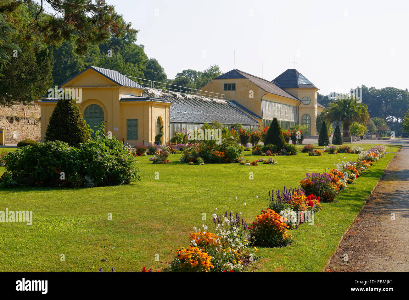 Orangerie Schlosspark Esterhazy, Eisenstadt, Burgenland, Österreich Stockfoto