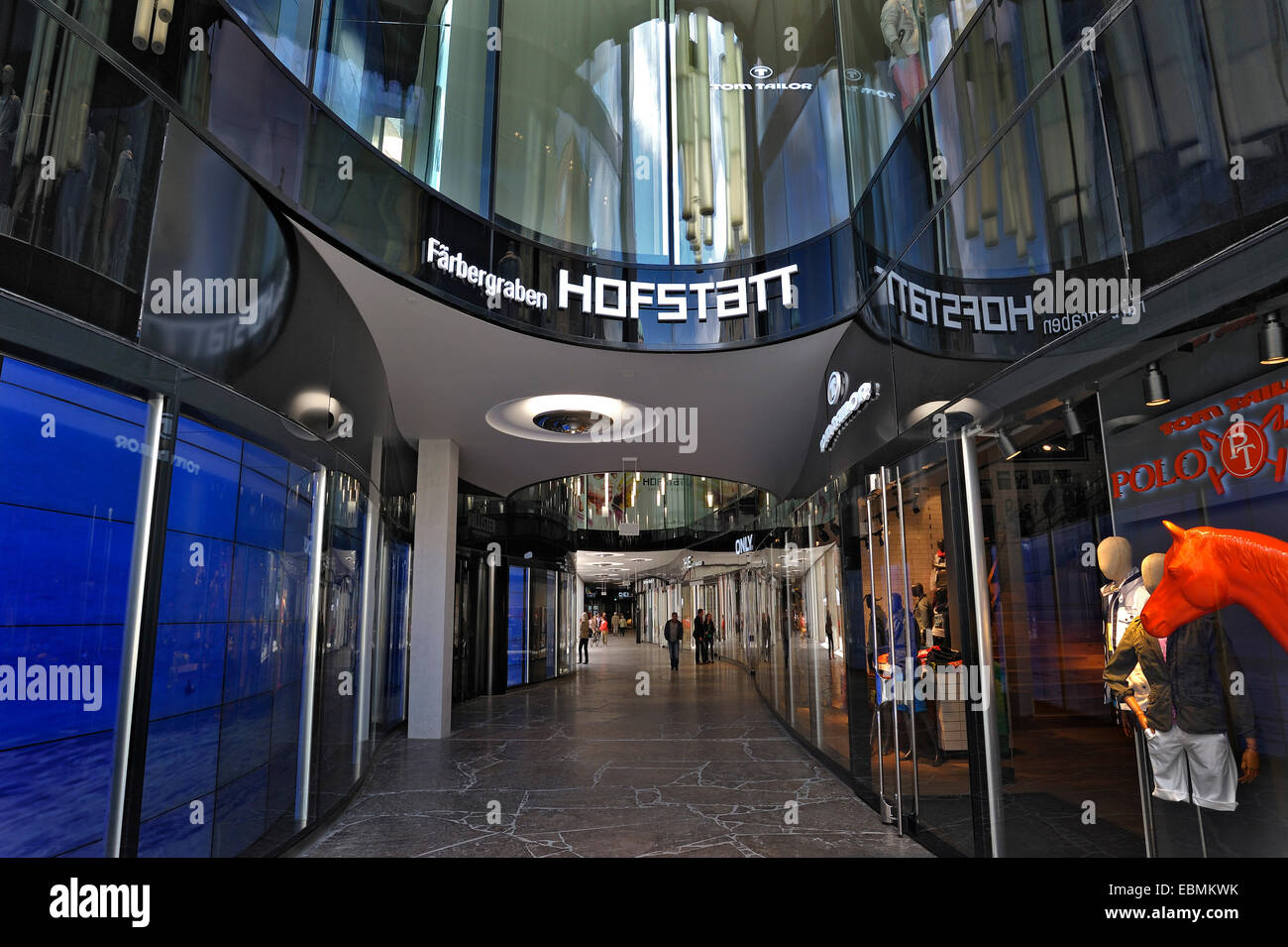 Hofstatt, ein neues Einkaufszentrum, München, Upper Bavaria, Bavaria, Germany Stockfoto