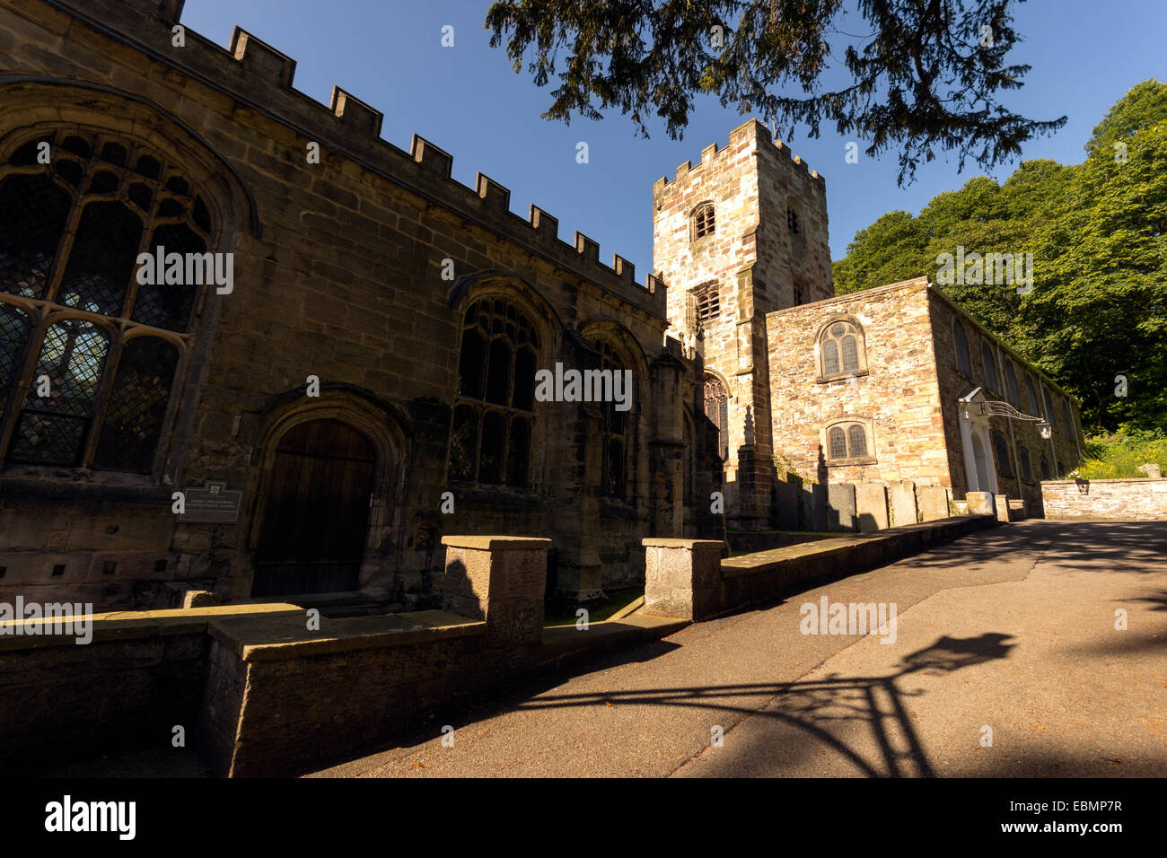 St Winefride's Kapelle und Gut, Holywell, Flintshire, North Wales, UK Stockfoto