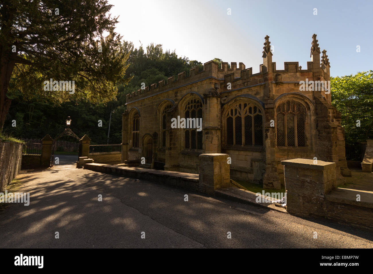 St Winefride's Kapelle und Gut, Holywell, Flintshire, North Wales, UK Stockfoto