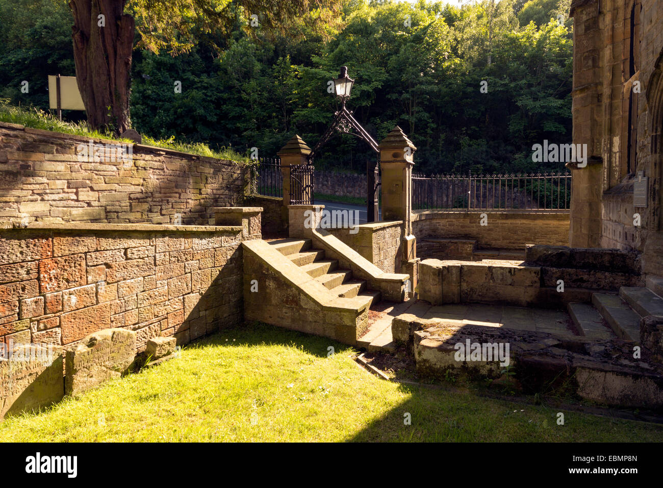 St Winefride's Kapelle und Gut, Holywell, Flintshire, North Wales, UK Stockfoto