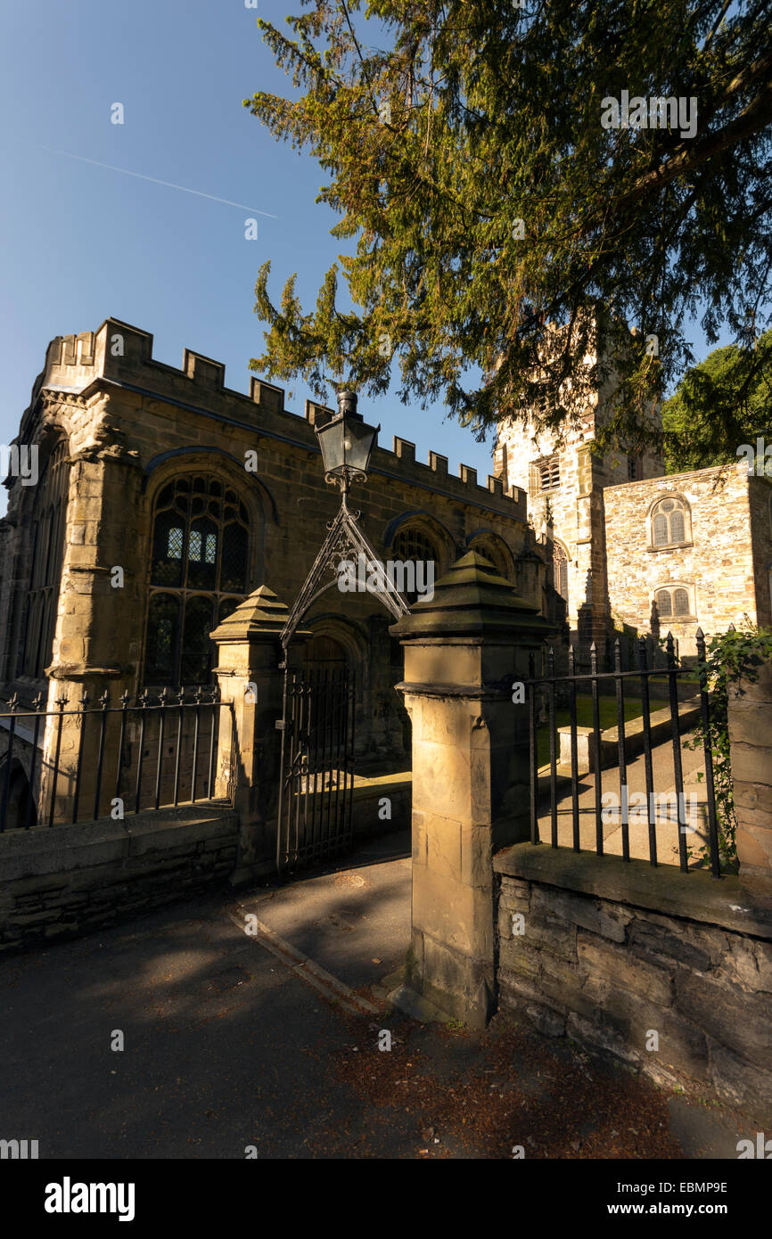 St Winefride's Kapelle und Gut, Holywell, Flintshire, North Wales, UK Stockfoto