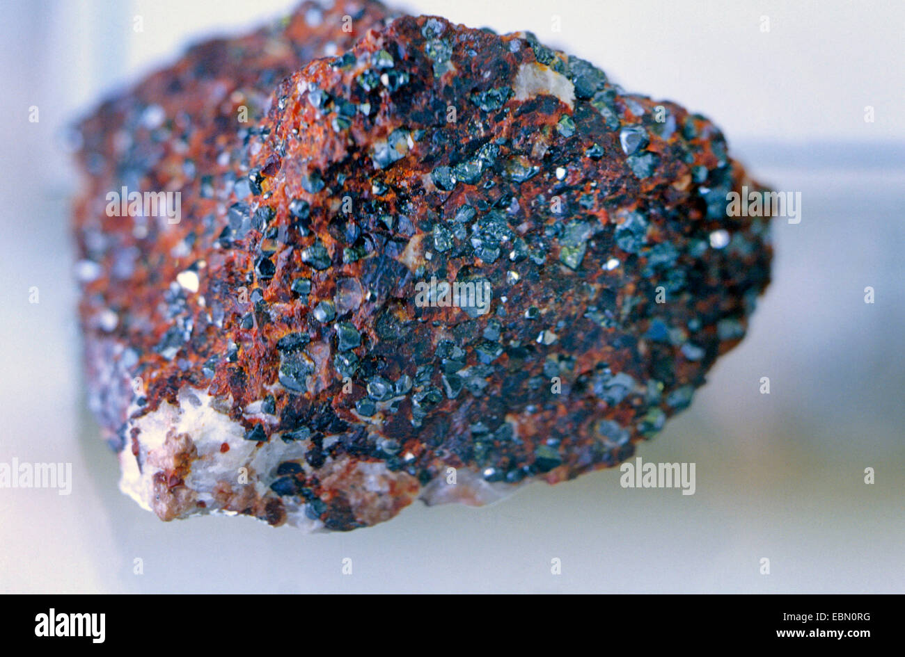 Zincite und Franklinite, USA, New Jersey Stockfoto