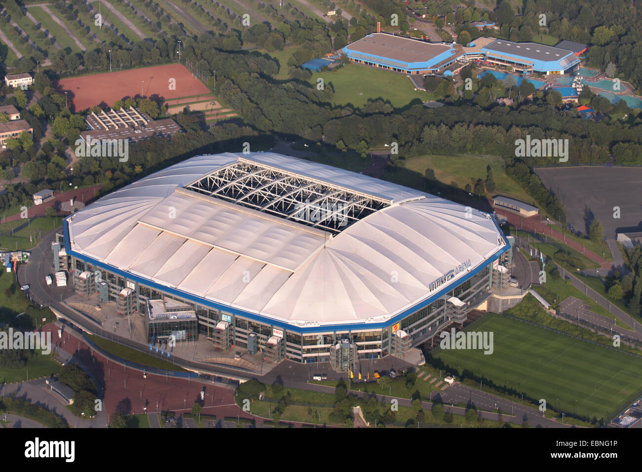 Veltins Arena Ursprunglich Arena Aufschalke Fussball Stadion Fur Fc Schalke 04 Deutschland Nordrhein Westfalen Gelsenkirchen Stockfotografie Alamy