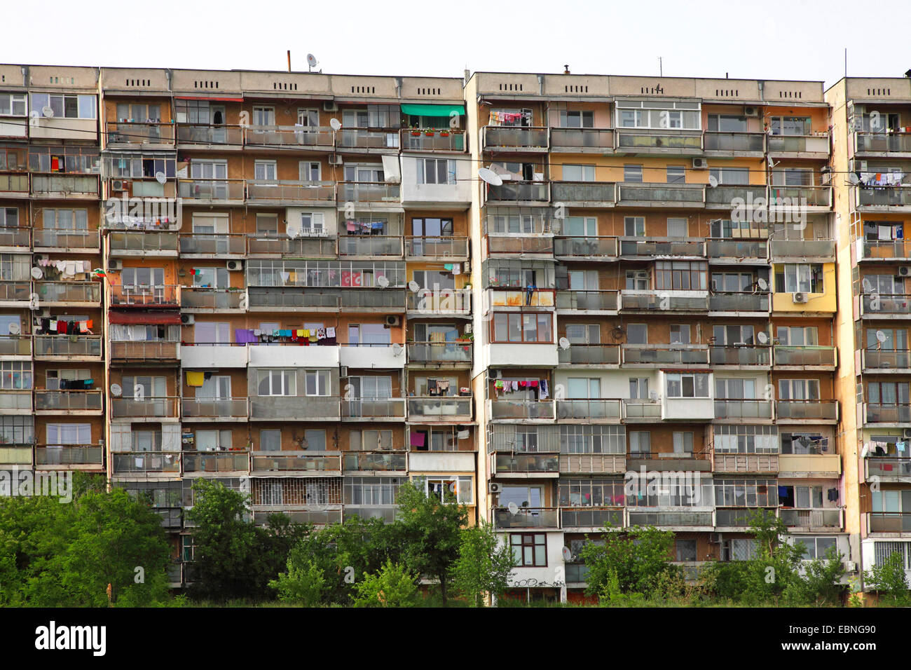 Hochhaus, Bulgarien, Varna Stockfoto