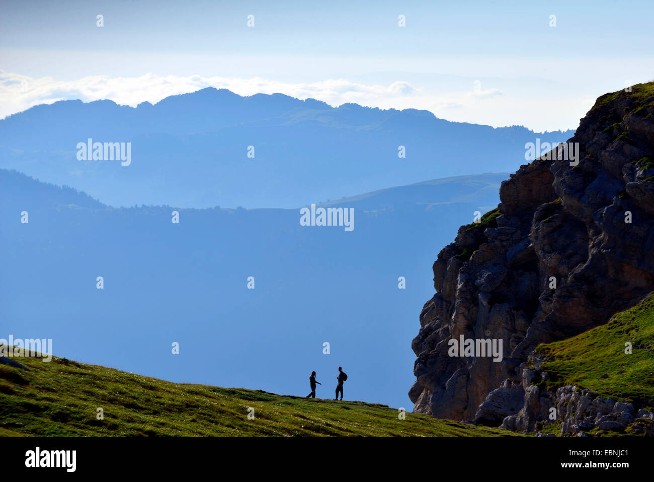 Landschaft im Naturpark der Chartreuse, Alpen, Frankreich, Grenoble Stockfoto