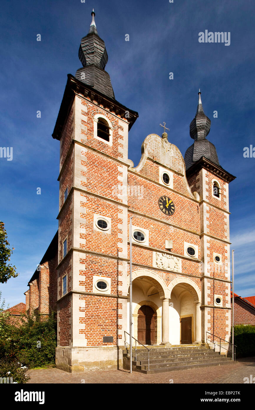 Kapelle St. Sebastian von Schloss Raesfeld, Deutschland, North Rhine-Westphalia, Raesfeld Stockfoto