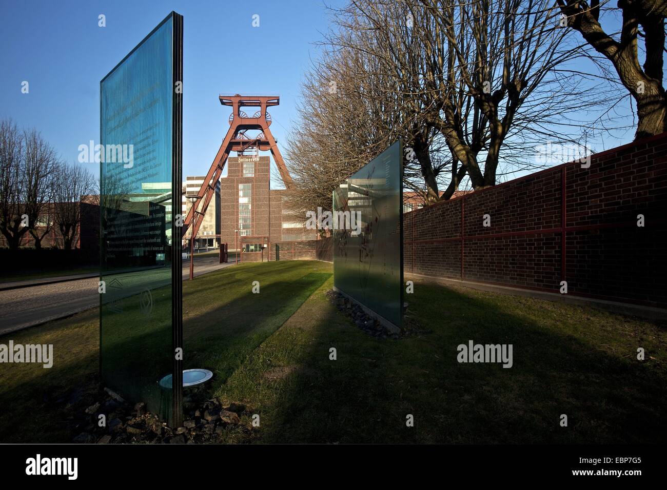 Zollverein Coal Mine industrielle Komplex, Deutschland, Nordrhein-Westfalen, Ruhrgebiet, Essen Stockfoto