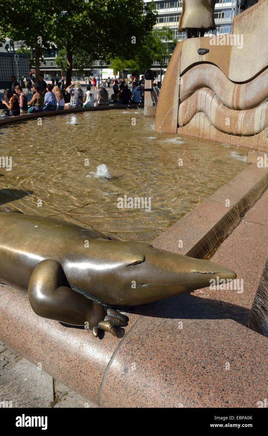 Kurfurstendam Tauentzienstraße Berlin Deutschland Stockfoto
