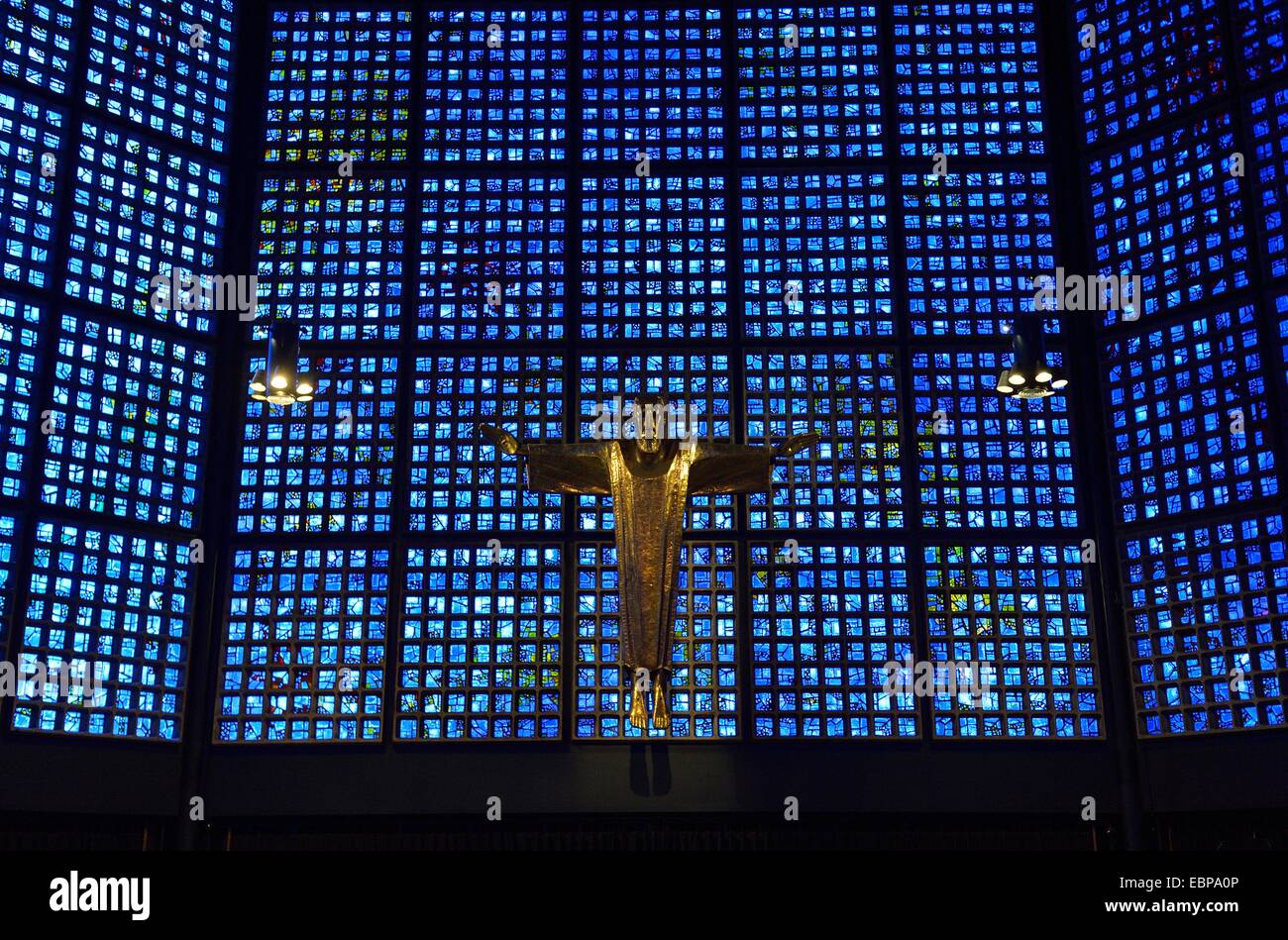 Kurfurstendam Kaiser Wilhelm Gedachtnis KircheBerlin Deutschland Stockfoto