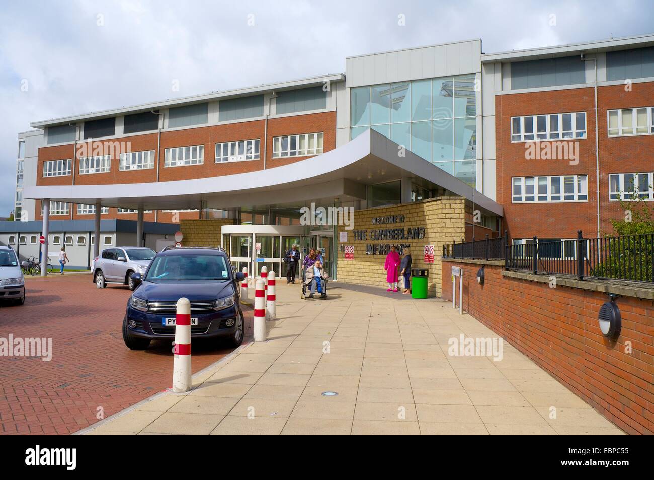 Cumberland Krankenhaus, Carlisle, Cumbria, England, UK Stockfoto