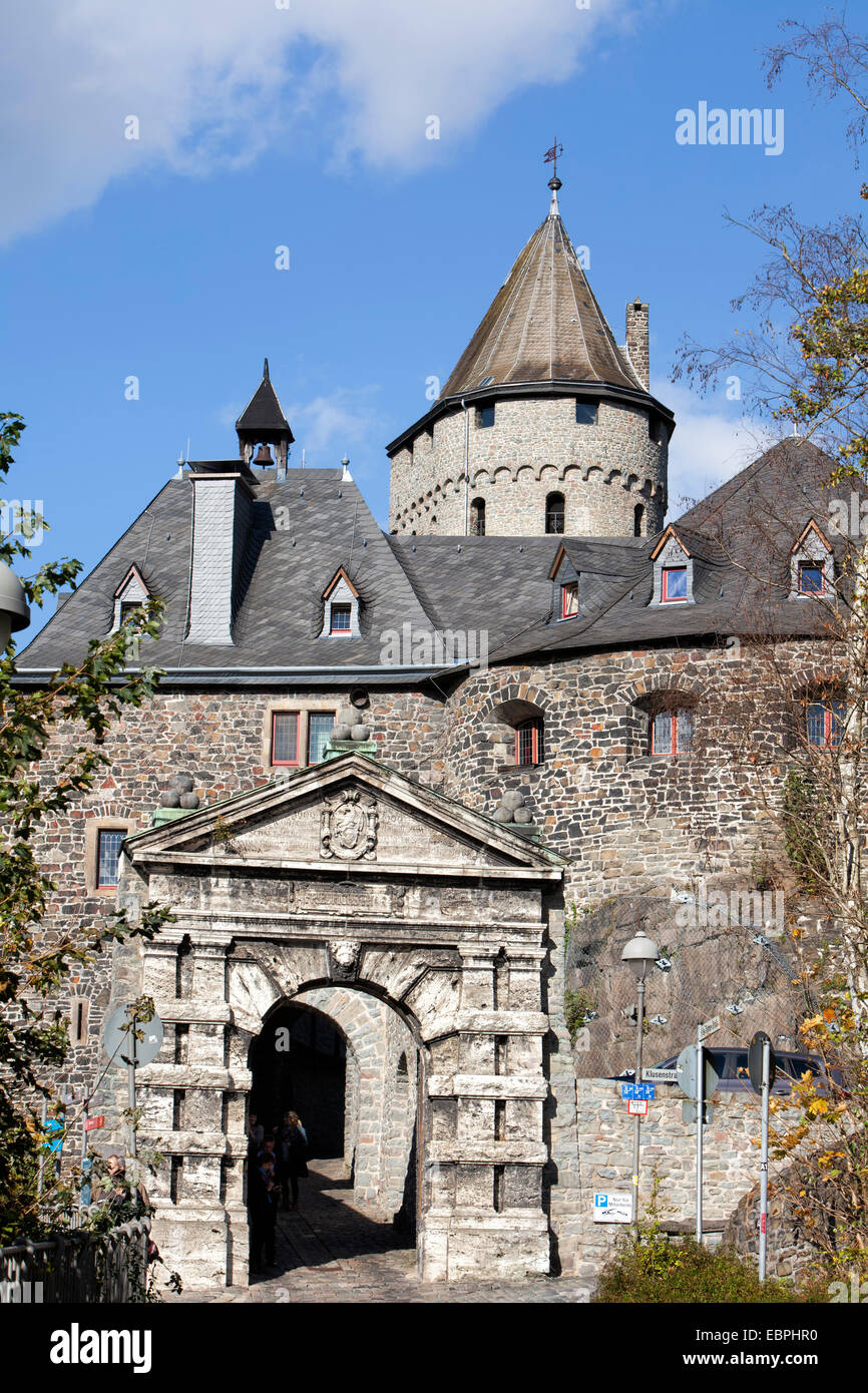 Burg Altena, Altena, Lennetal, Maerkischer Kreis, Sauerland, Nordrhein-Westfalen, Deutschland, Europa, Burg Altena, Altena, Len Stockfoto