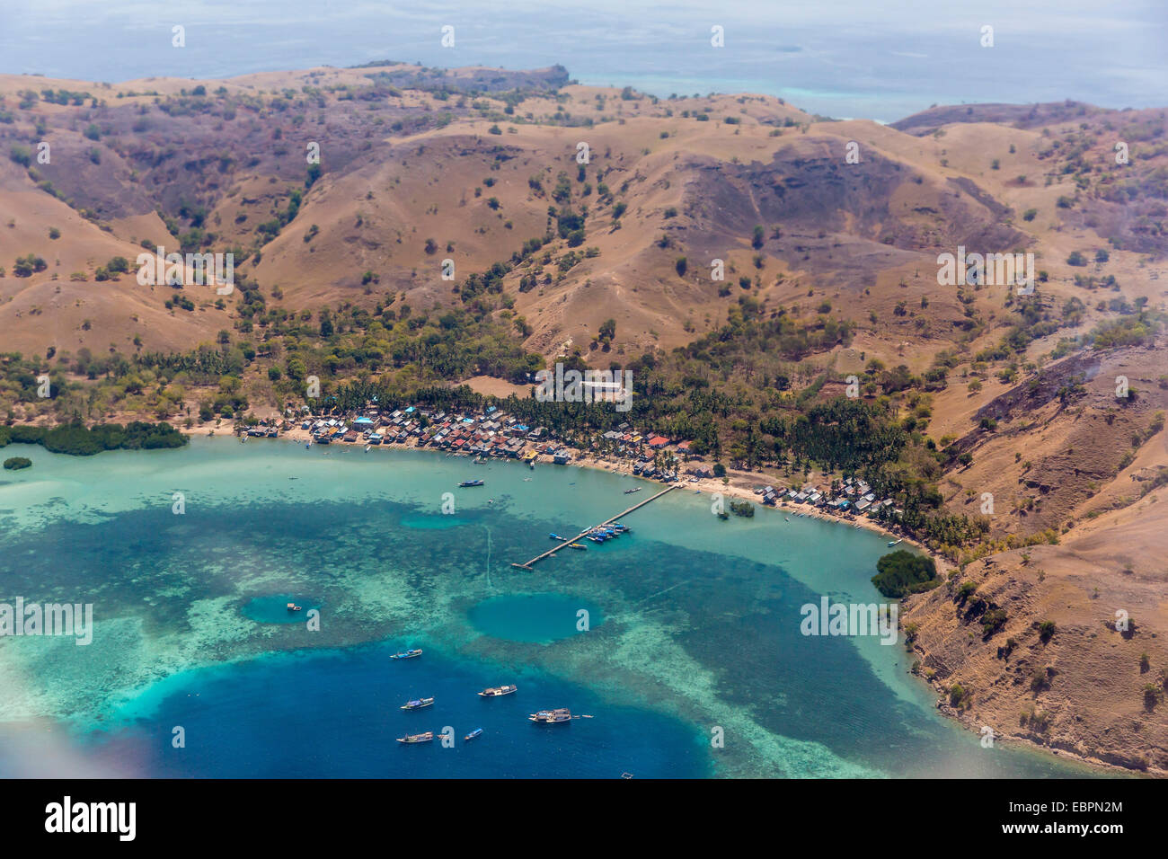 Hafen von Labuan Bajo, Insel Flores, Indonesien, Südostasien, Asien Stockfoto