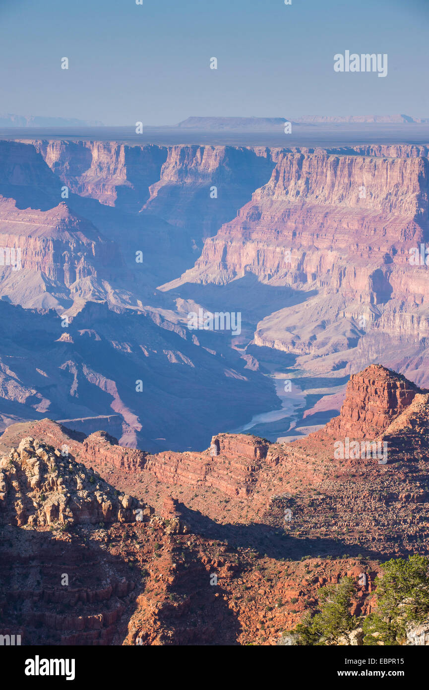 Wüste-Aussichtspunkt über den Grand Canyon, UNESCO World Heritage Site, Arizona, Vereinigte Staaten von Amerika, Nordamerika Stockfoto