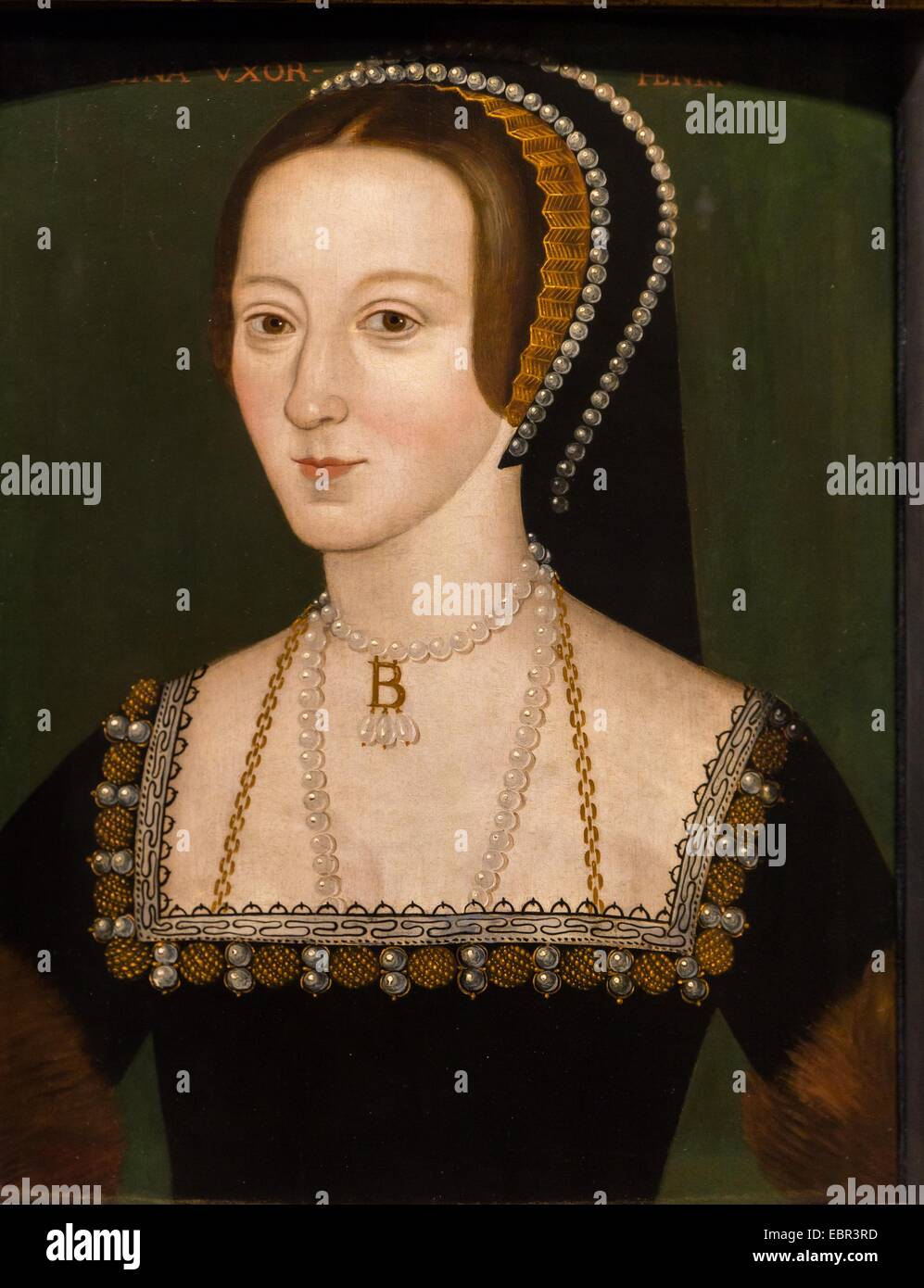ActiveMuseum 0003631.jpg / Anne Boleyn, die zweite Frau von Heinrich VIII., 1533 - unbekannter Künstler 22.01.2014 - / 16. Jahrhundert Sammlung / aktive Museum Stockfoto