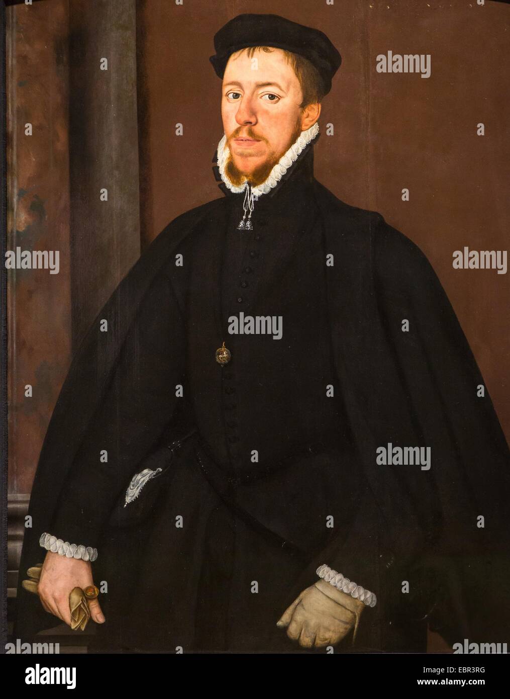 ActiveMuseum 0003633.jpg / Thomas Howard, 4. Herzog von Norfolk, 1565 - unbekannter Künstler 22.01.2014 - / 16. Jahrhundert Sammlung / aktive Museum Stockfoto