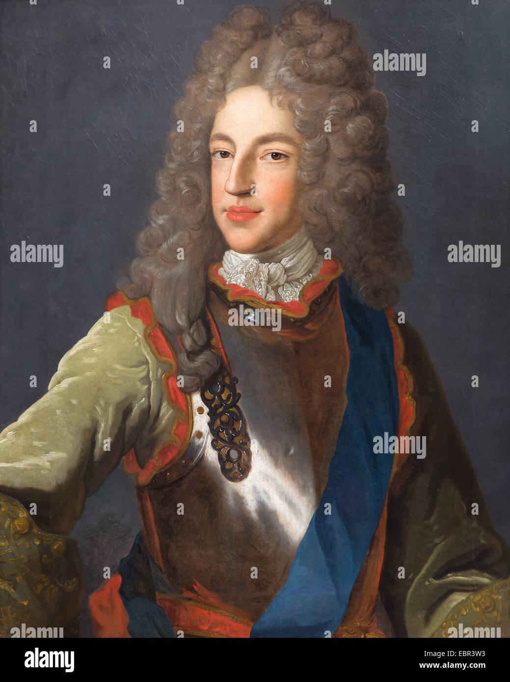 ActiveMuseum 0003715.jpg / Charles Edward Stuart, 1738 - Gabriel Blanchet Oil on Canvas 22.01.2014 - / 18. Jahrhundert Sammlung / aktive Museum Stockfoto