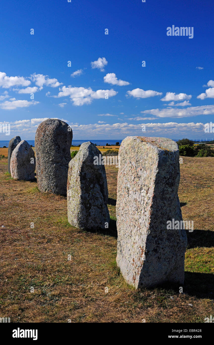 Dolmen auf Oeland, Schweden, Gettlinge, Schweden, Oeland Stockfoto