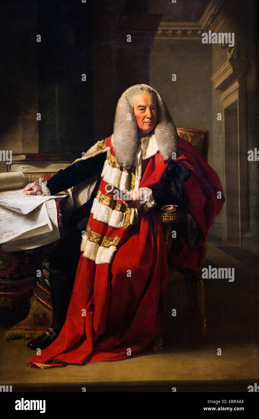 William Murray, 1. Earl of Mansfield, 1783 - John Singleton Copley Öl auf Leinwand 22.01.2014 - / 18. Jahrhundert Sammlung / aktive Museum Stockfoto