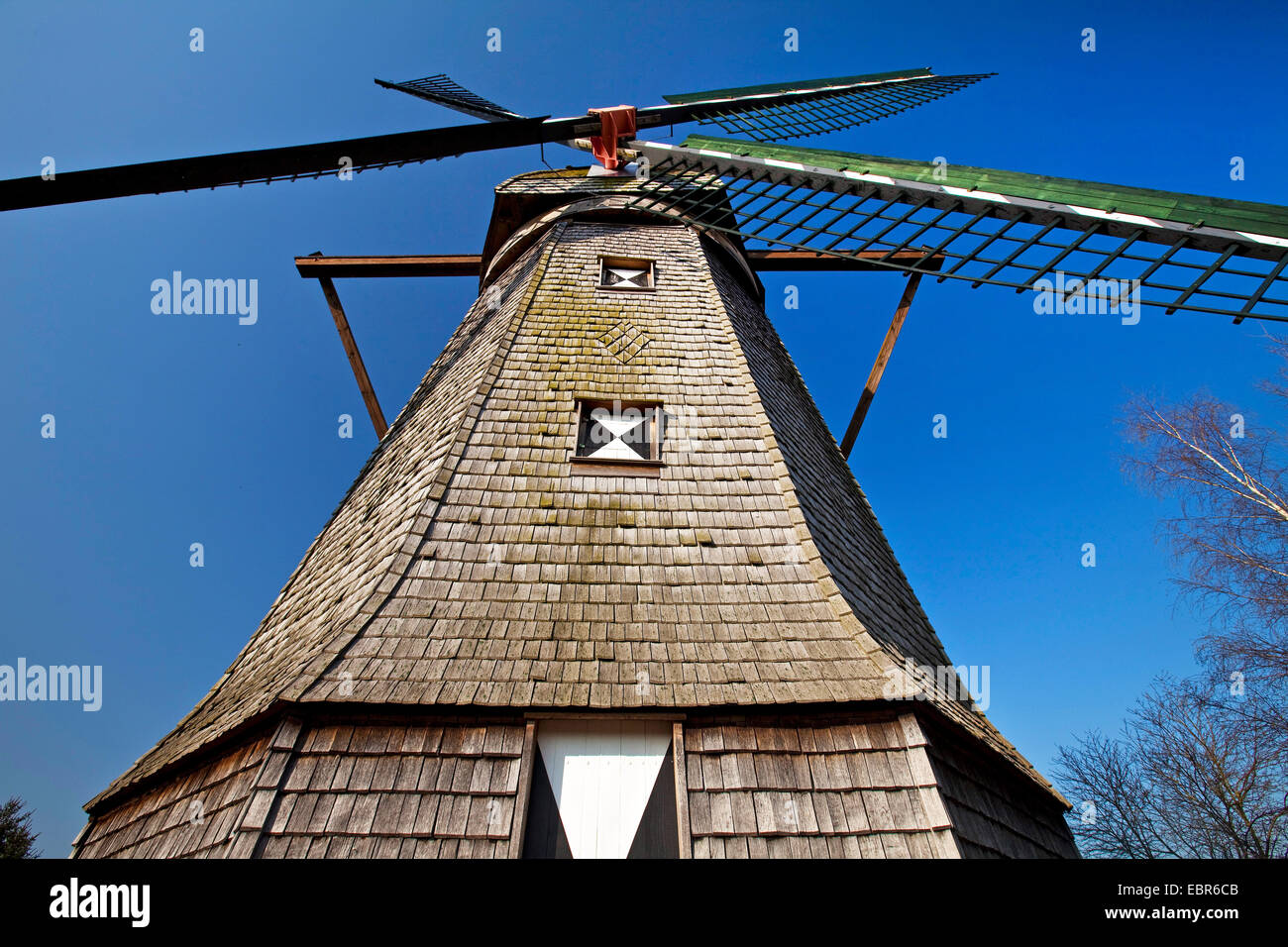 Windmühle Herrlichkeitsmuehle, Germany, North Rhine-Westphalia, Issum Stockfoto