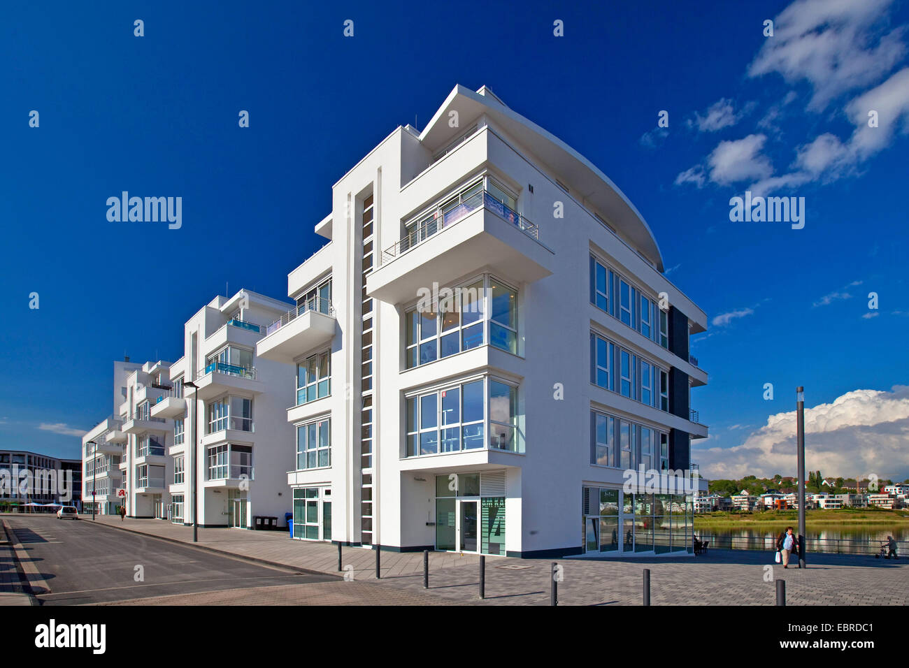 Facharzt-Zentrum am Phoenix See, Deutschland, Nordrhein-Westfalen, Ruhrgebiet, Dortmund Stockfoto