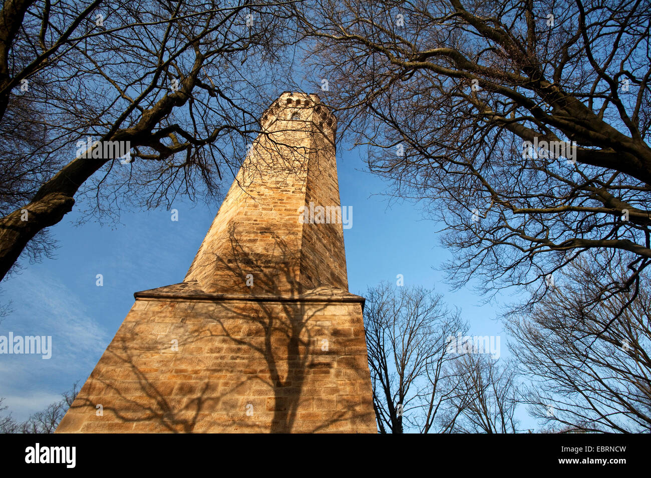 Vincketurm aus Hohensyburg, Deutschland, Nordrhein-Westfalen, Ruhrgebiet, Dortmund Stockfoto