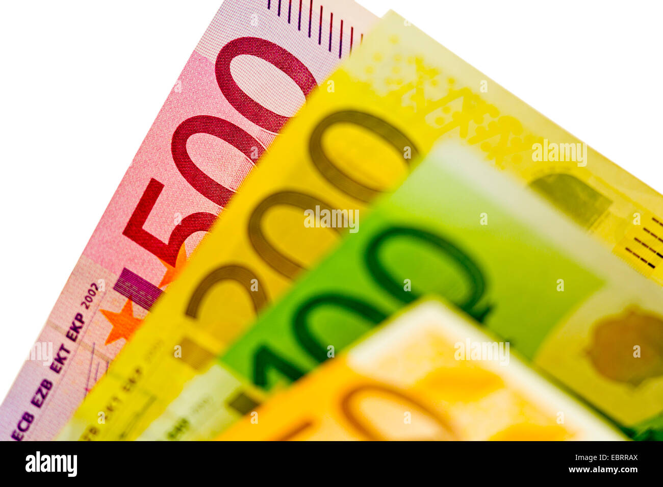 , Euro-Scheine, Deutschland Stockfoto