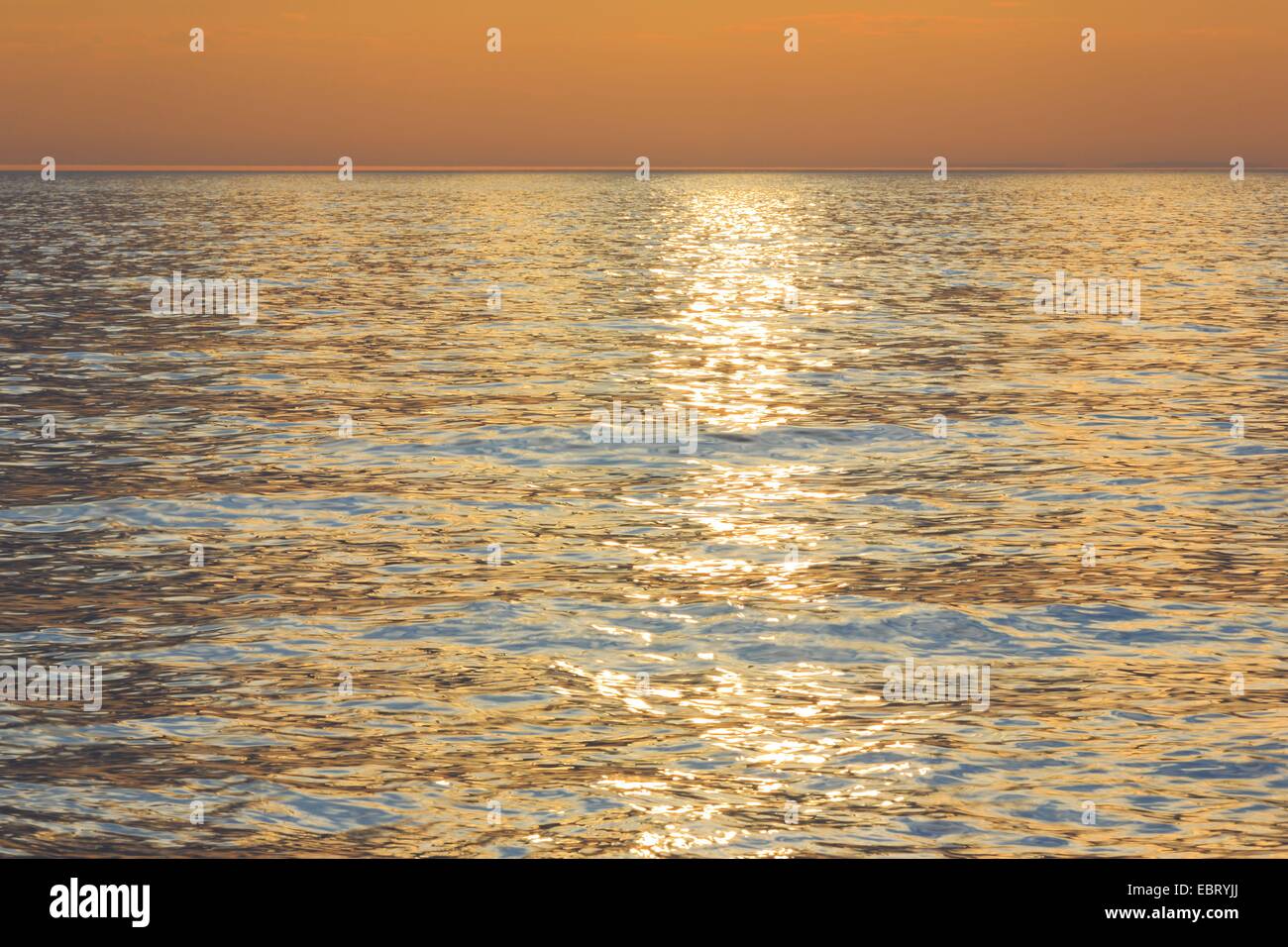 Morgen-Stimmung am Meer, Großbritannien, Schottland, Sutherland Stockfoto